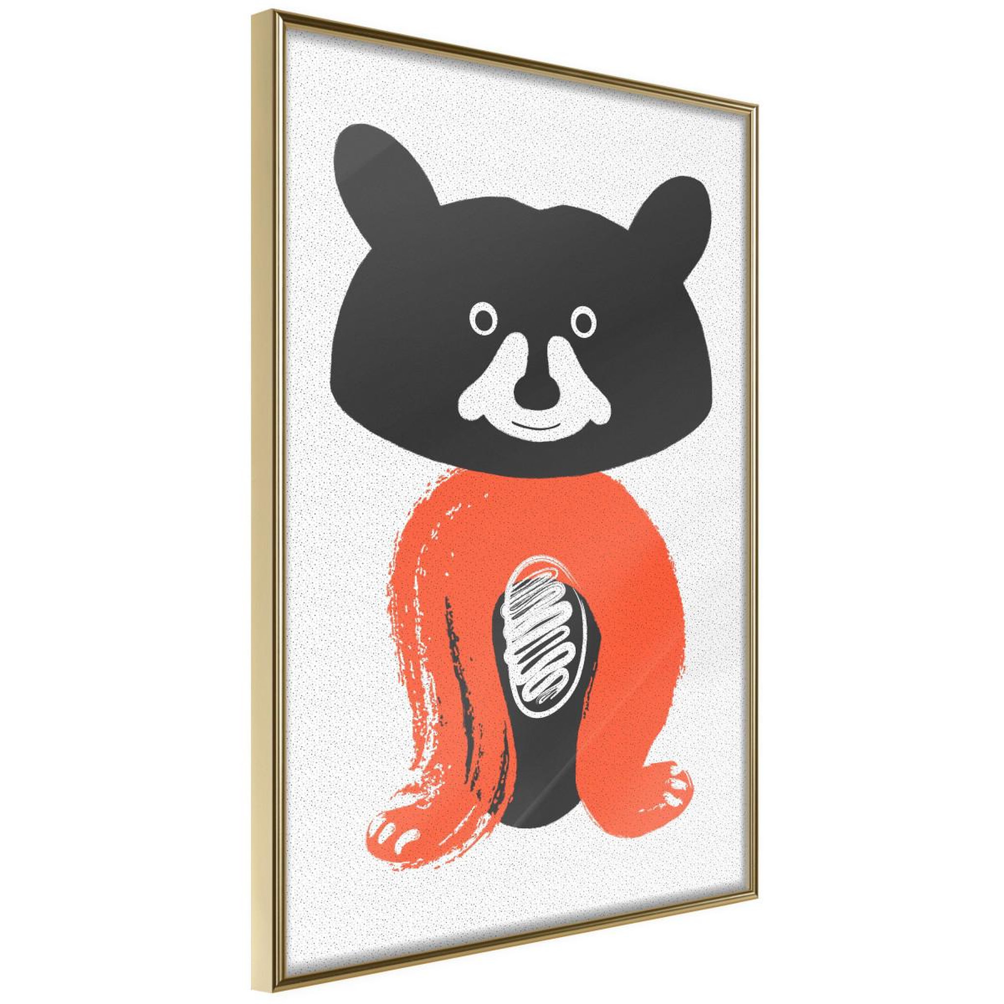 Paris Prix Affiche Murale Encadrée  Little Bear