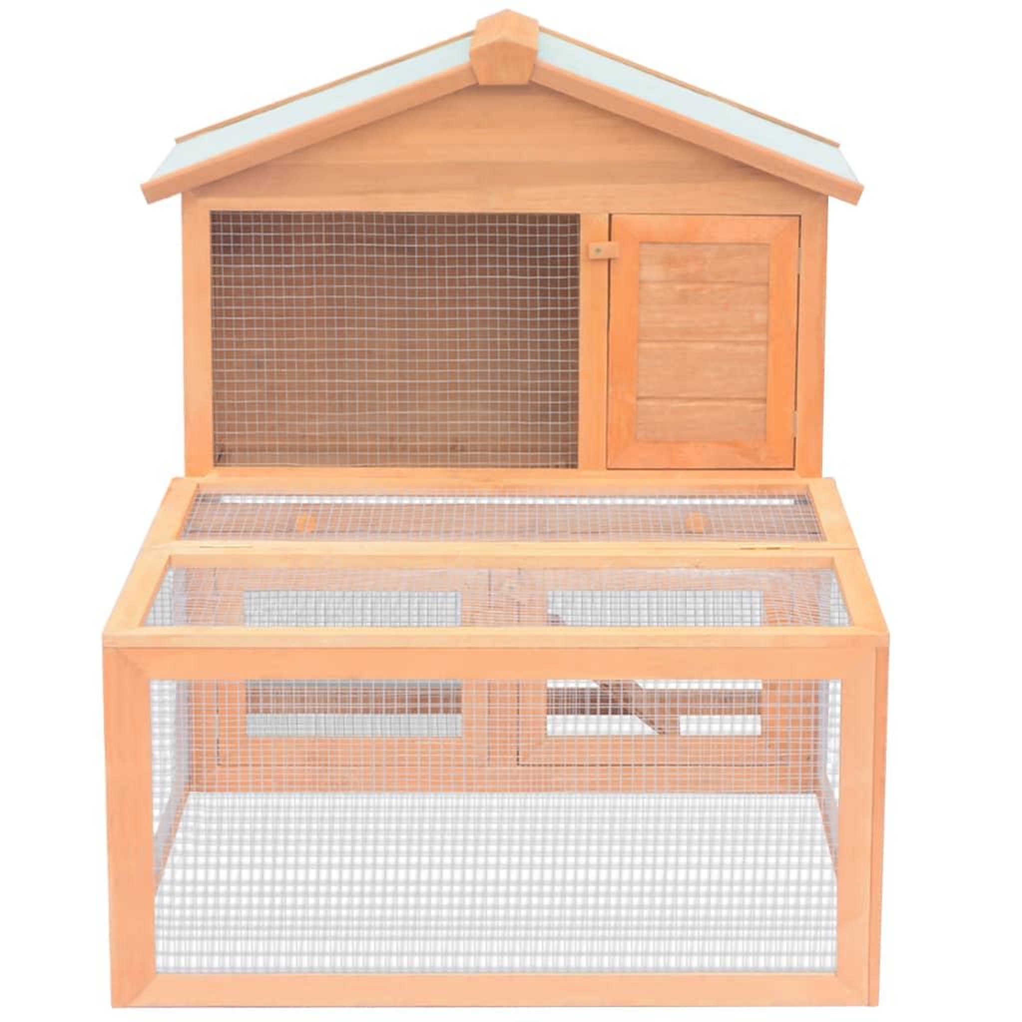 Voir la diapositive 3 : VIDAXL Cage pour animaux bois