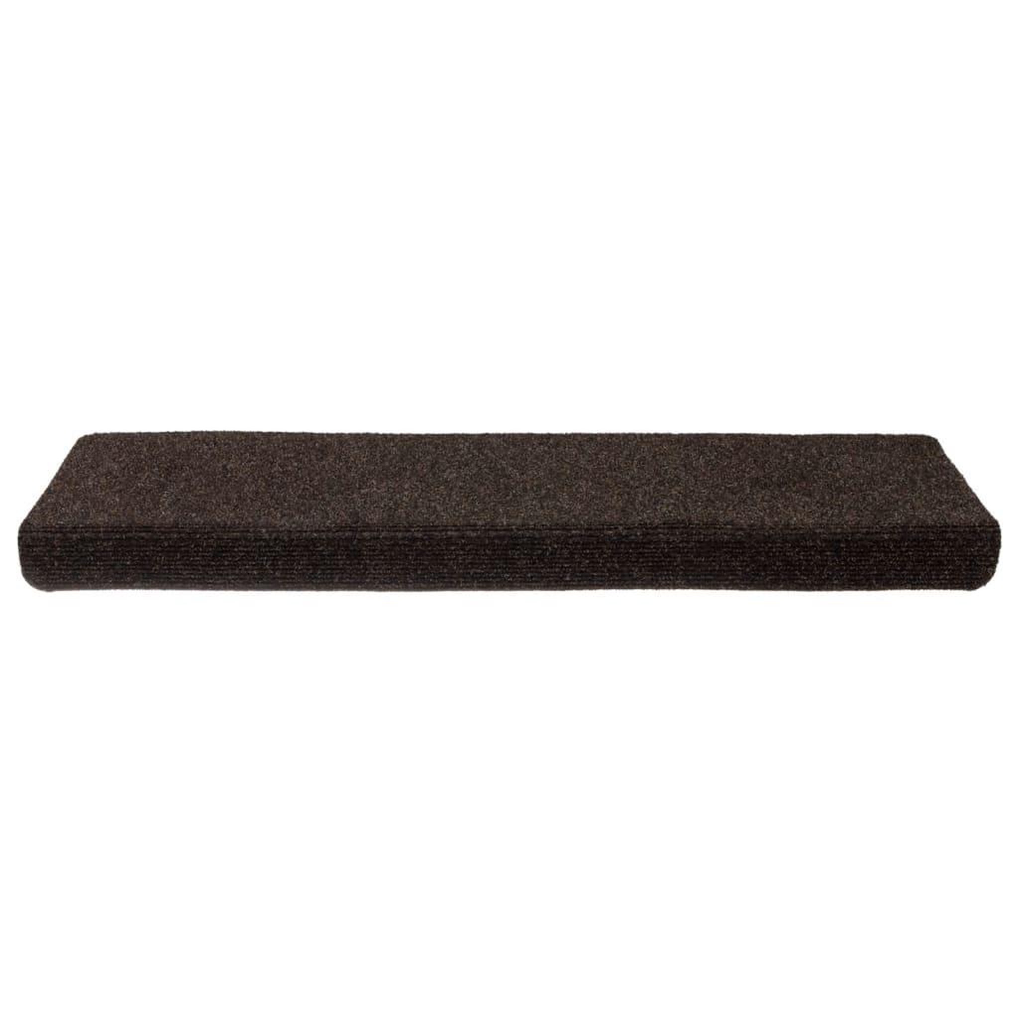 Voir la diapositive 4 : VIDAXL Tapis d'escalier 15 pcs Tissu aiguillete 65x21x4 cm Marron