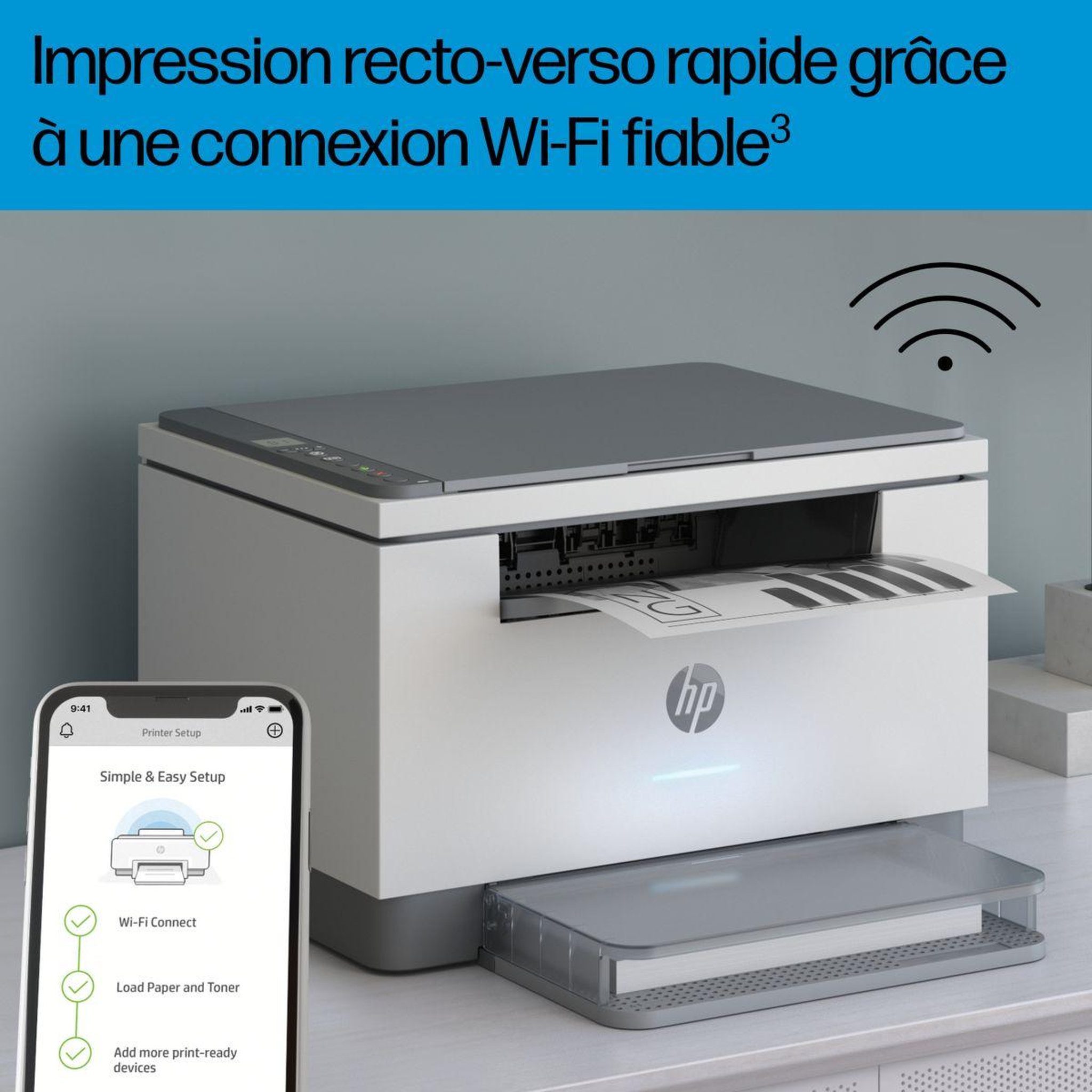 Voir la diapositive 4 : HP Imprimante multifonction laserjet mfp m234dw trad