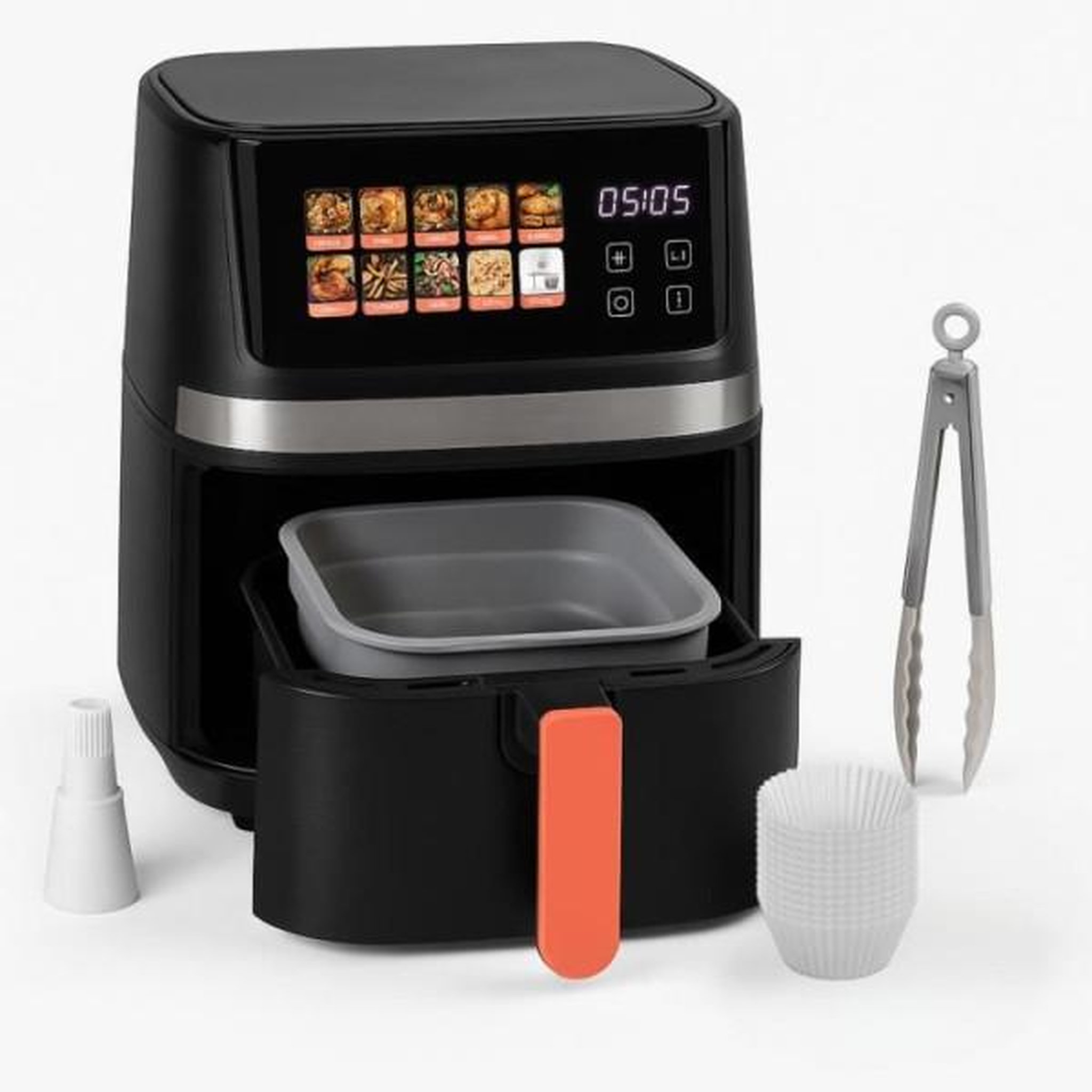 Voir la diapositive 6 : LIVOO Set 4 accessoires airfryer