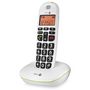 Voir la diapositive 1 : Doro Téléphone sans fil dect blanc sans répondeur - phoneeasy100w
