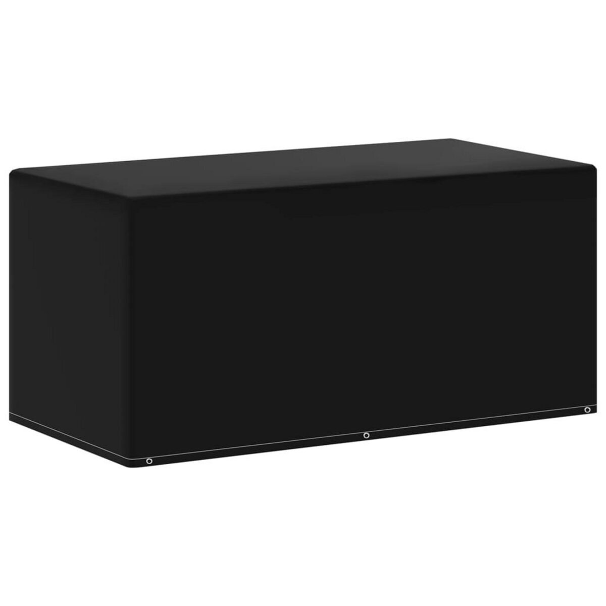 VIDAXL Housses de meubles de jardin 2 pcs 6 œillets 160x80x75 cm