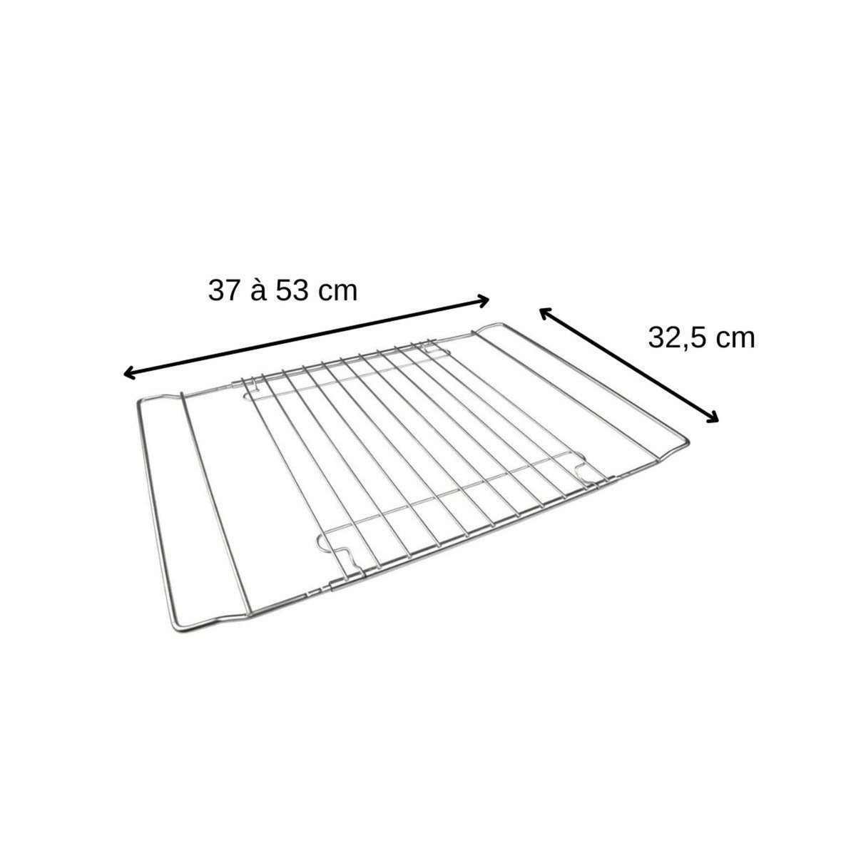 ZENKER Grille de four extensible et universelle 27 à 53 cm x 32,5 cm Zenker Spécial Cooking