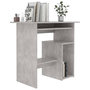 Voir la diapositive 3 : VIDAXL Bureau Gris beton 80x45x74 cm Bois d'ingenierie