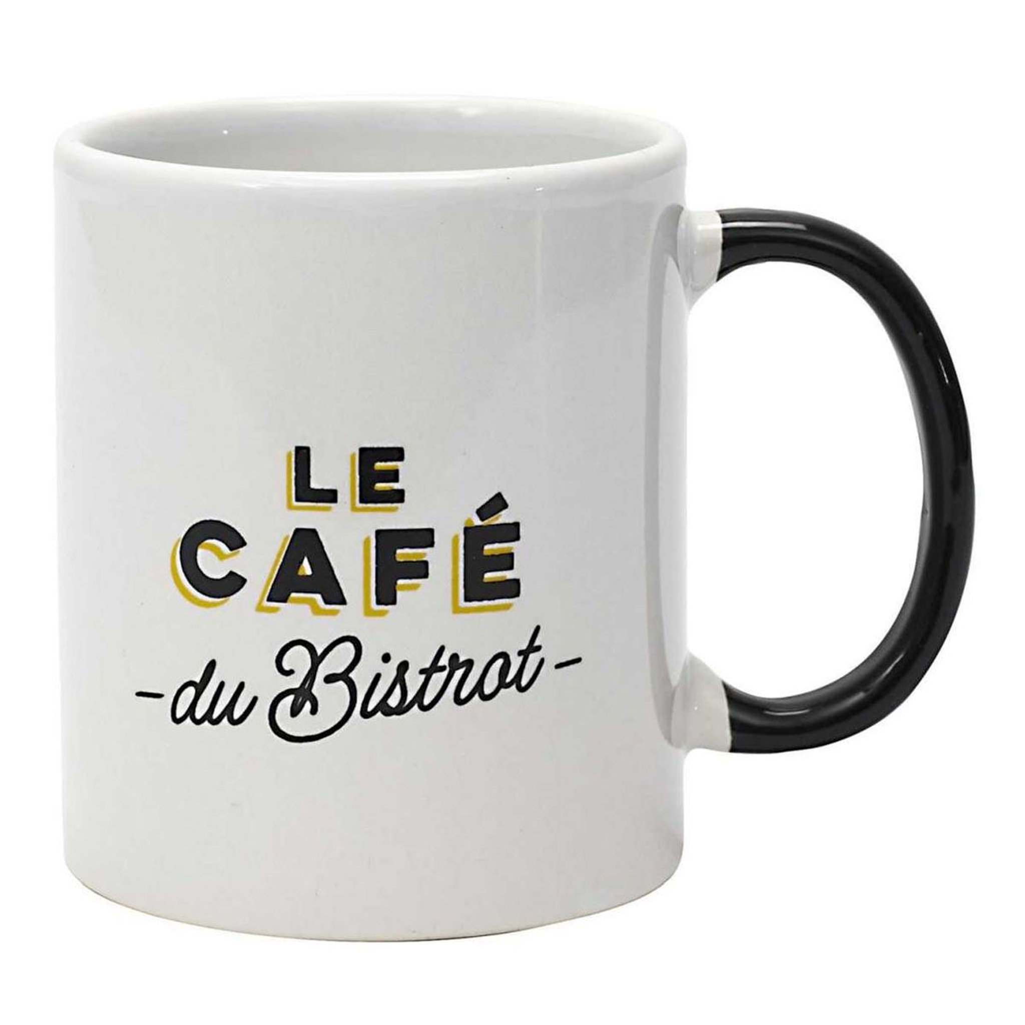 The Home Deco Factory Mug en céramique  bistrot  30cl blanc