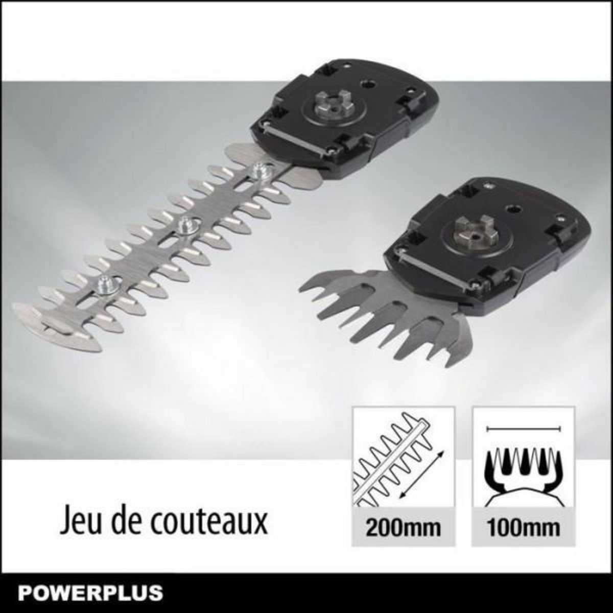 POWERPLUS Cisaille a Gazon et Sculpte Haie sur Batterie POWXG2033 - Powerplus