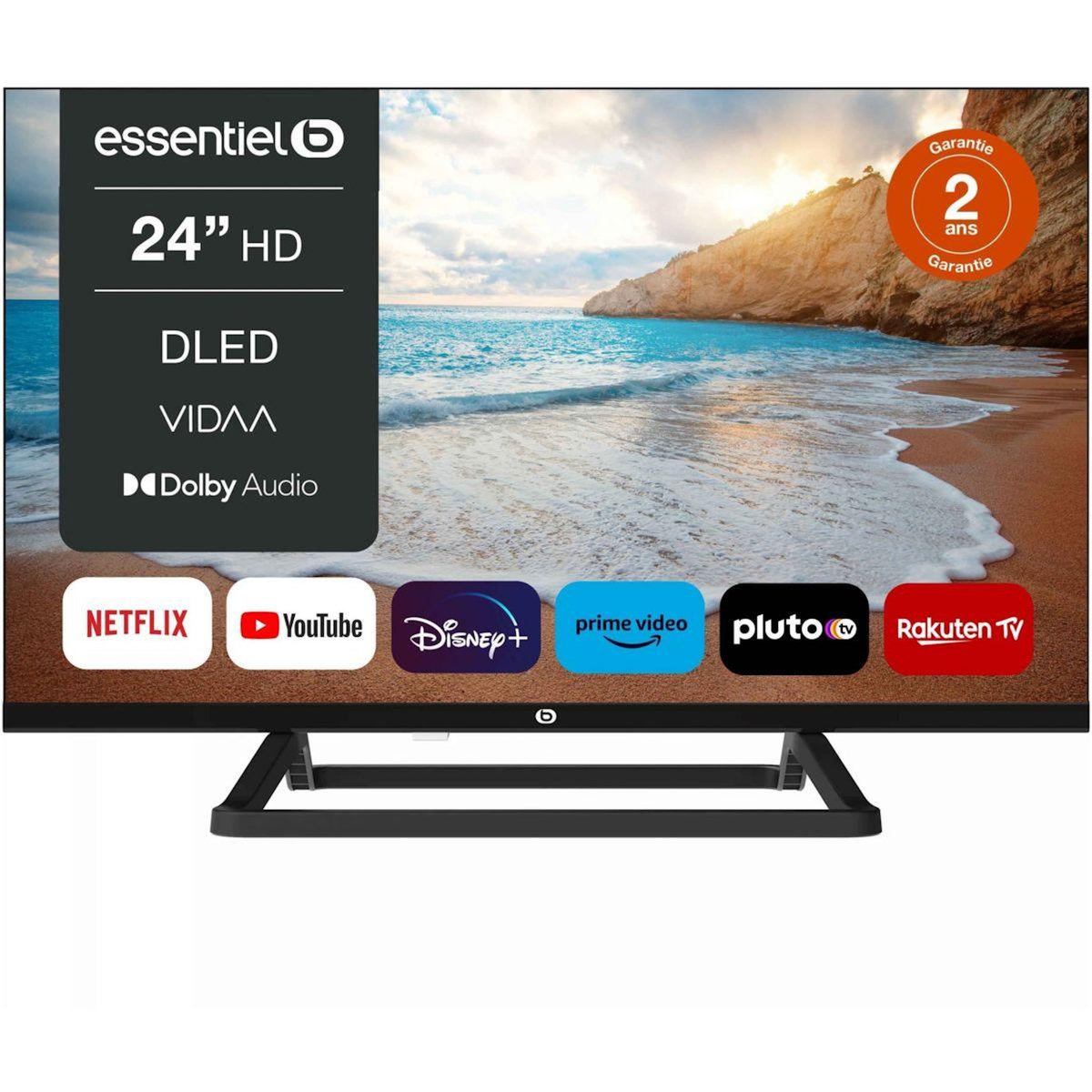 ESSENTIEL B TV LED 24DLED544 12V VIDAA