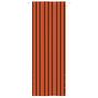 Voir la diapositive 2 : VIDAXL Ecran de balcon Orange et marron 80x240 cm Tissu Oxford