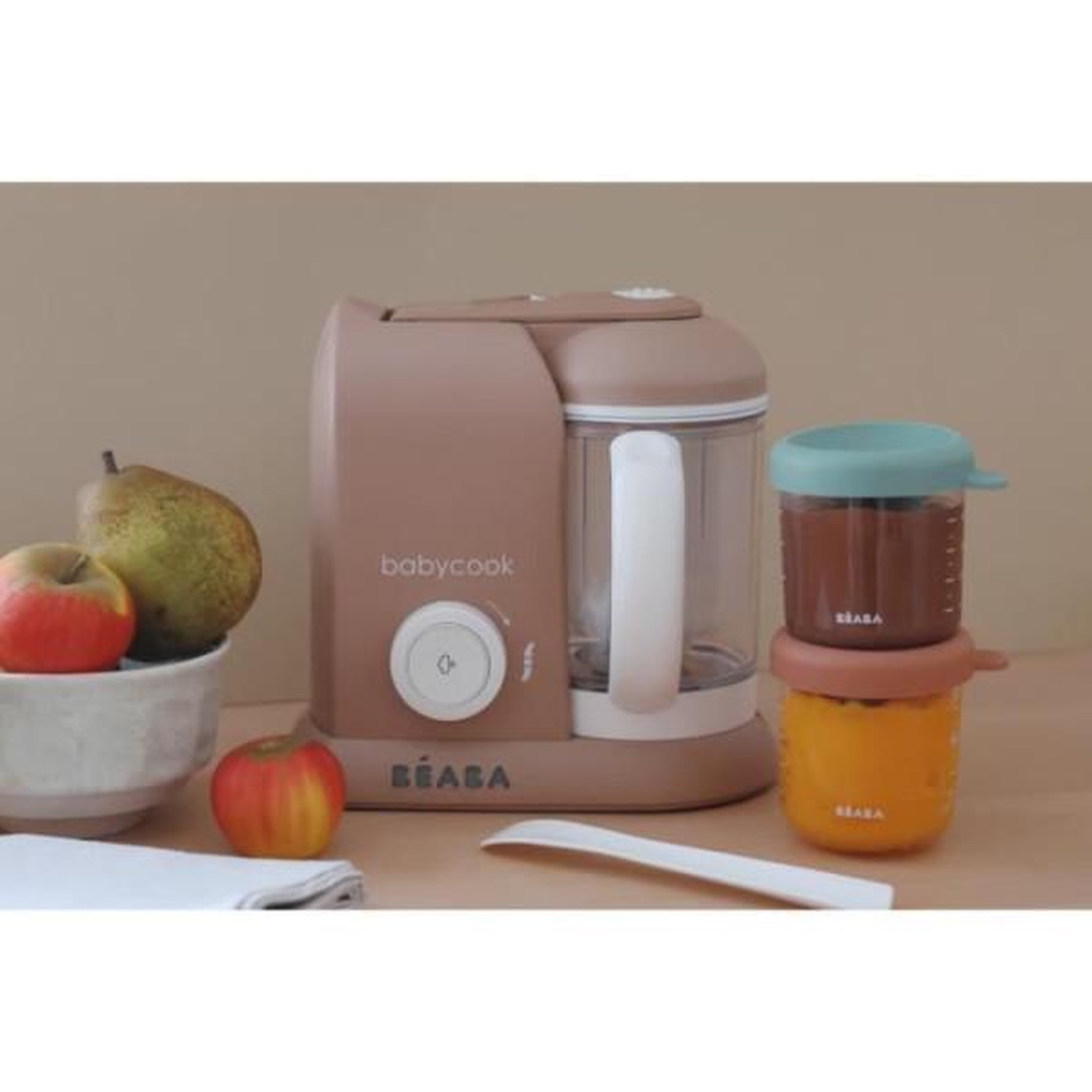 Voir la diapositive 2 : MARKET24 BÉABA - Babycook Solo - Robot Bébé 4 en 1 Mixeur-Cuiseur - Cuisson Vapeur - Pralin