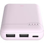 Voir la diapositive 4 : ESSENTIEL B Batterie externe 10000 mAh rose