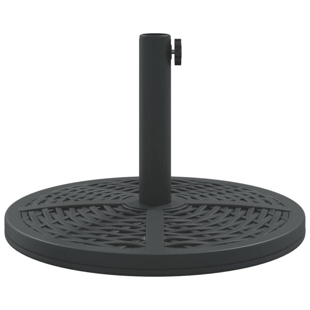 VIDAXL Base de parasol pour mats Ø38 / 48 mm 12 kg rond