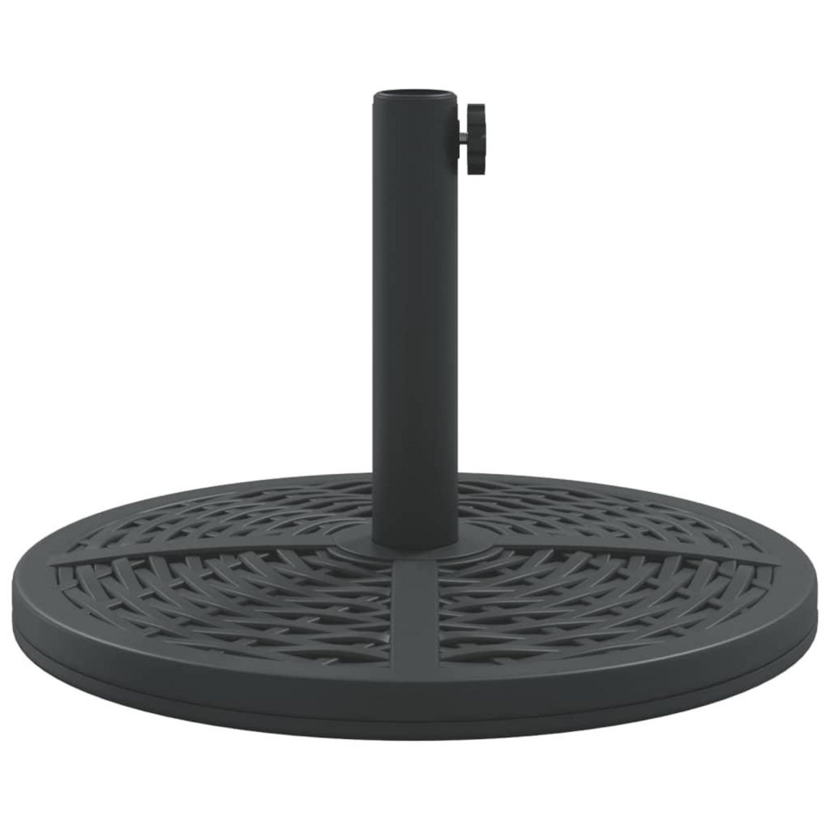 VIDAXL Base de parasol pour mats Ø38 / 48 mm 12 kg rond