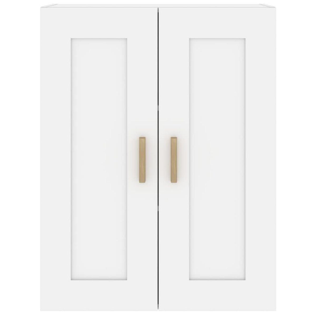 VIDAXL Armoire murale blanc 69,5x32,5x90 cm bois d'ingenierie