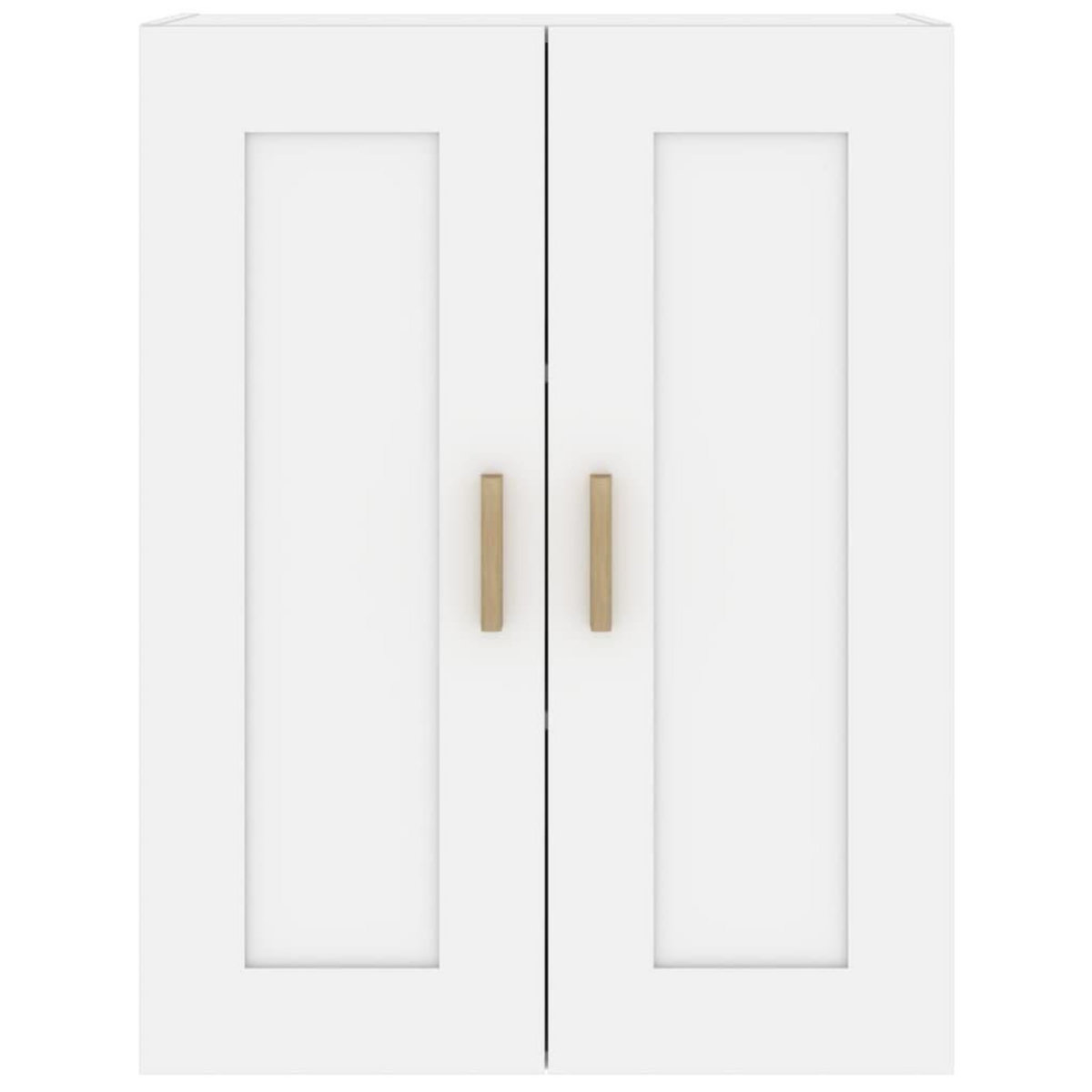 VIDAXL Armoire murale blanc 69,5x32,5x90 cm bois d'ingenierie