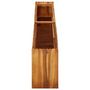 Voir la diapositive 3 : VIDAXL Lit sureleve de jardin 200x30x50 cm Bois massif d'acacia