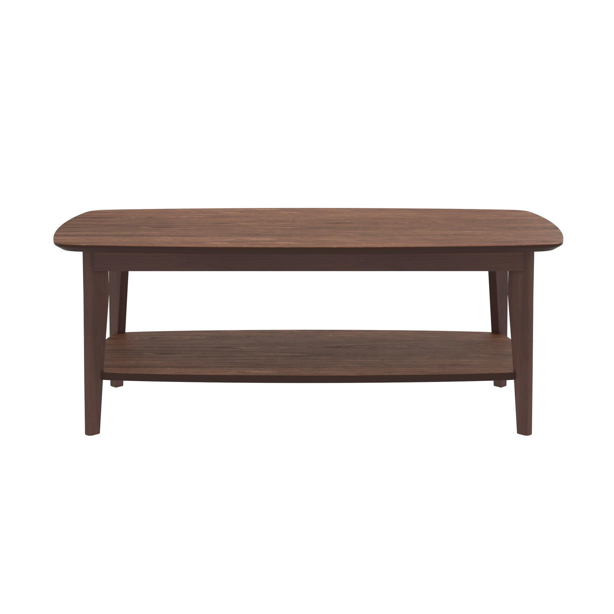 Voir la diapositive 3 : MAISON PAVANE Table basse rectangulaire en bois foncé-sadi