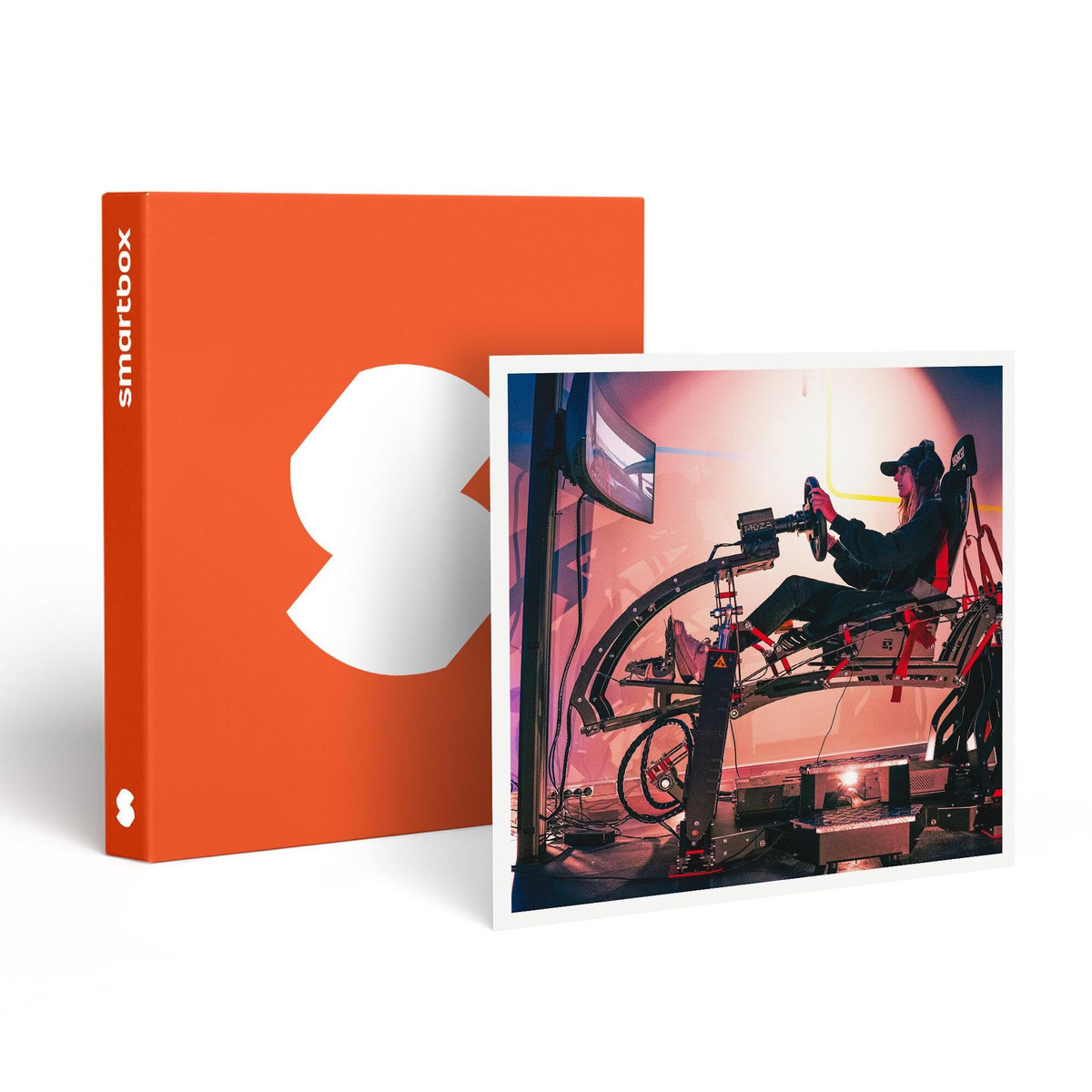 Smartbox Pilotage de course automobile de 30 min sur simulateur au cœur de Paris - Coffret Cadeau Sport & Aventure