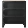 Voir la diapositive 4 : VIDAXL Armoires de rangement 2 pcs Marron 72x36x82 cm Metal et MDF