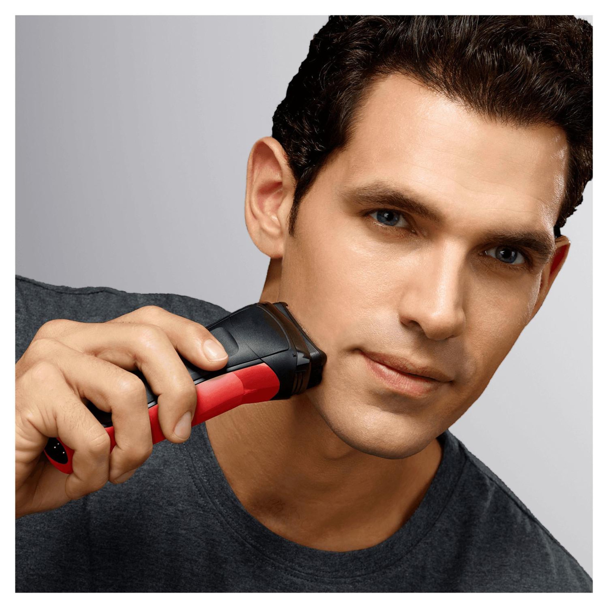 Voir la diapositive 3 : BRAUN Braun Series 3 300s Rasoir à grille Tondeuse Noir, Rouge