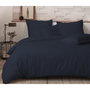 Voir la diapositive 2 : Home collection Parure de couette 100%percale de coton 80 fils/cm2-percale ombre