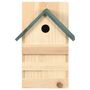 Voir la diapositive 4 : VIDAXL Nichoirs 4 pcs 23x19x33 cm Bois de sapin