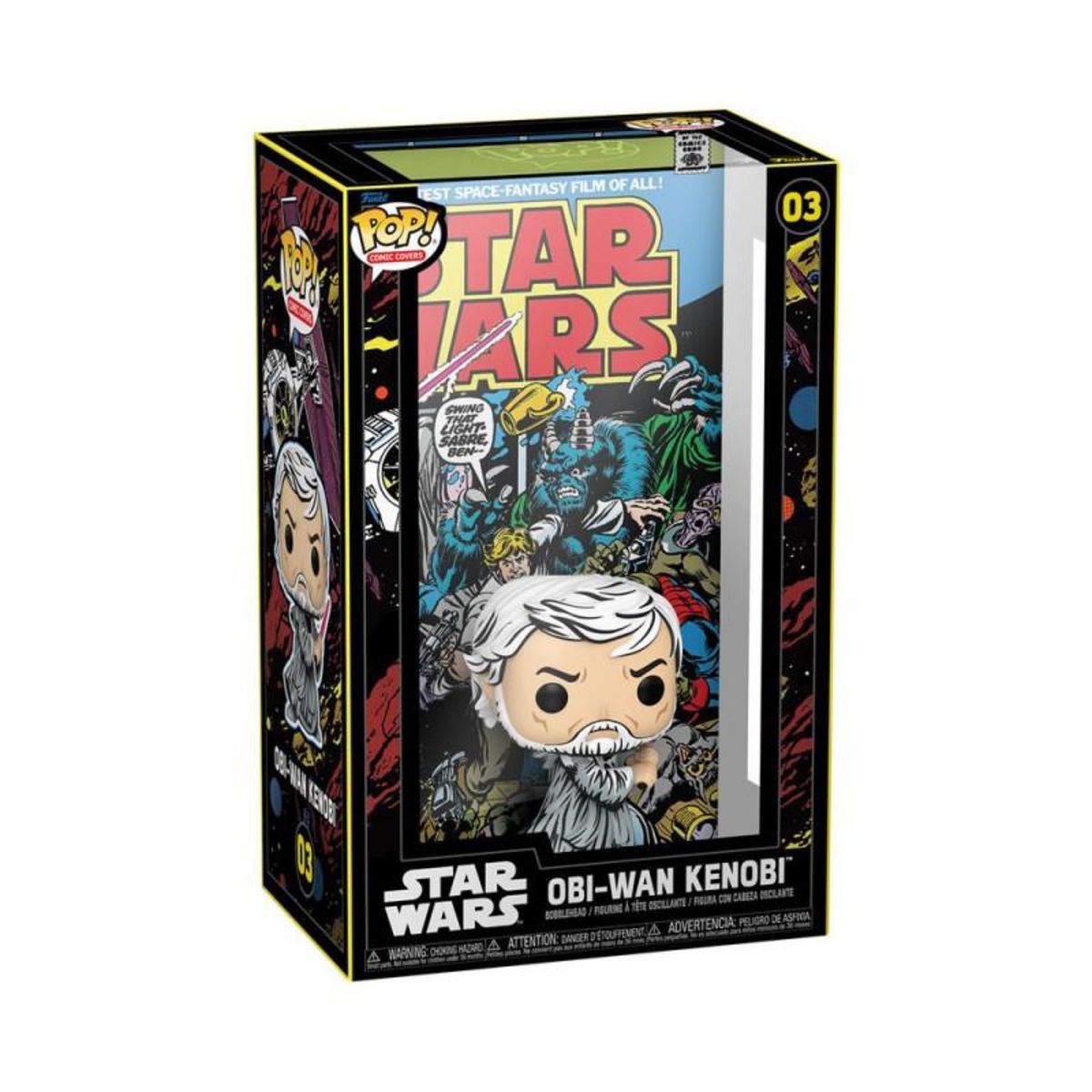 Funko Figurine Funko Pop Comic Covers Star Wars Obi Wan Kenobi