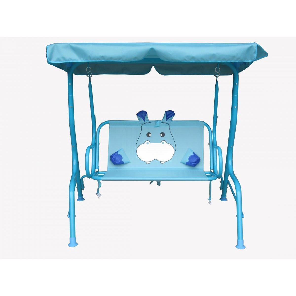 Balancelle pour enfant motif hippopo