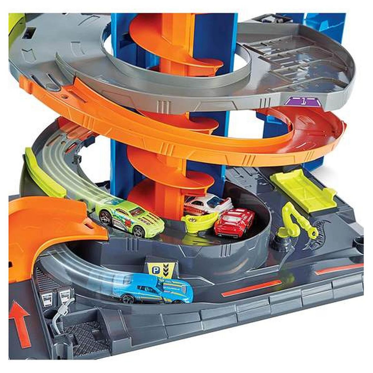 HOT WHEELS Hot Wheels City 50 méga Garage