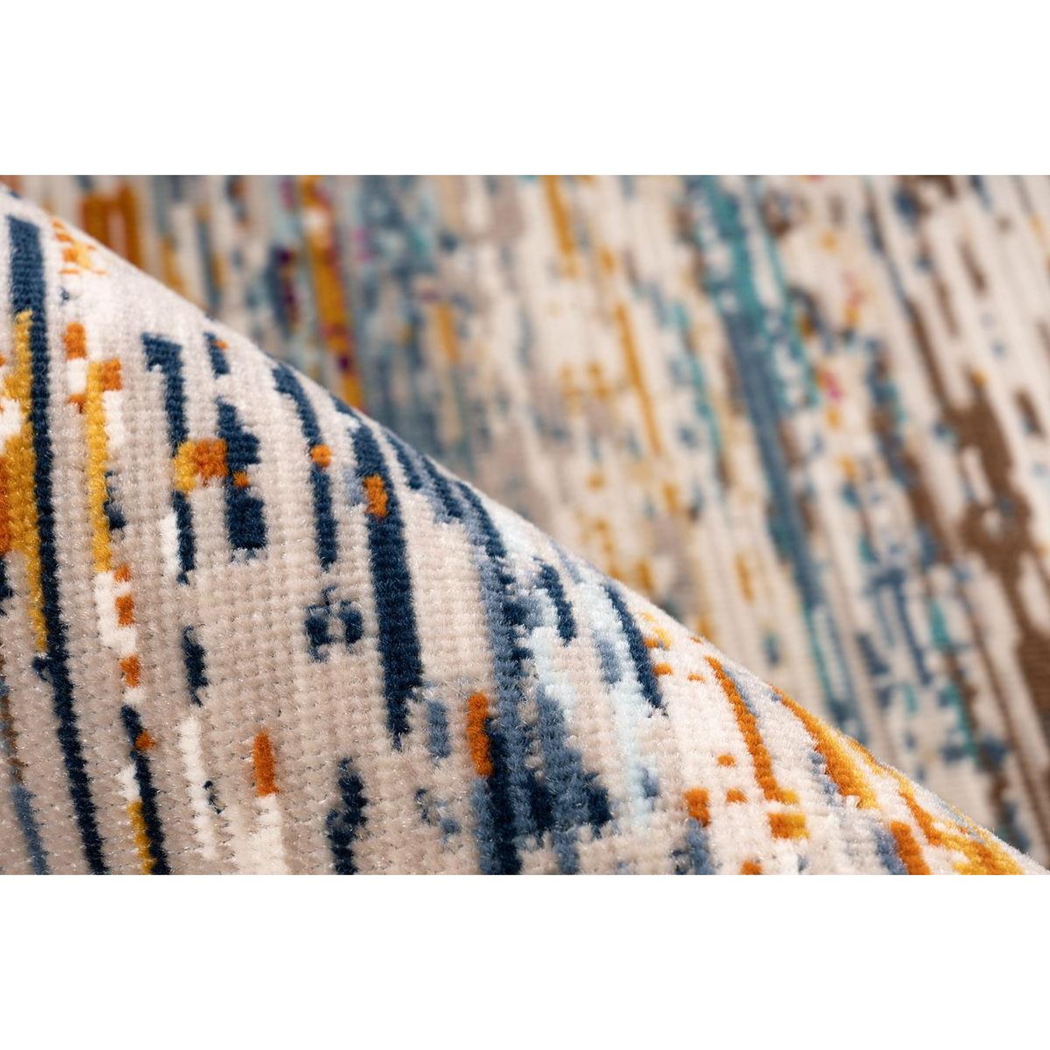 Voir la diapositive 3 : Paris Prix Tapis à Rayures Colorées  Anouk  Multicolore