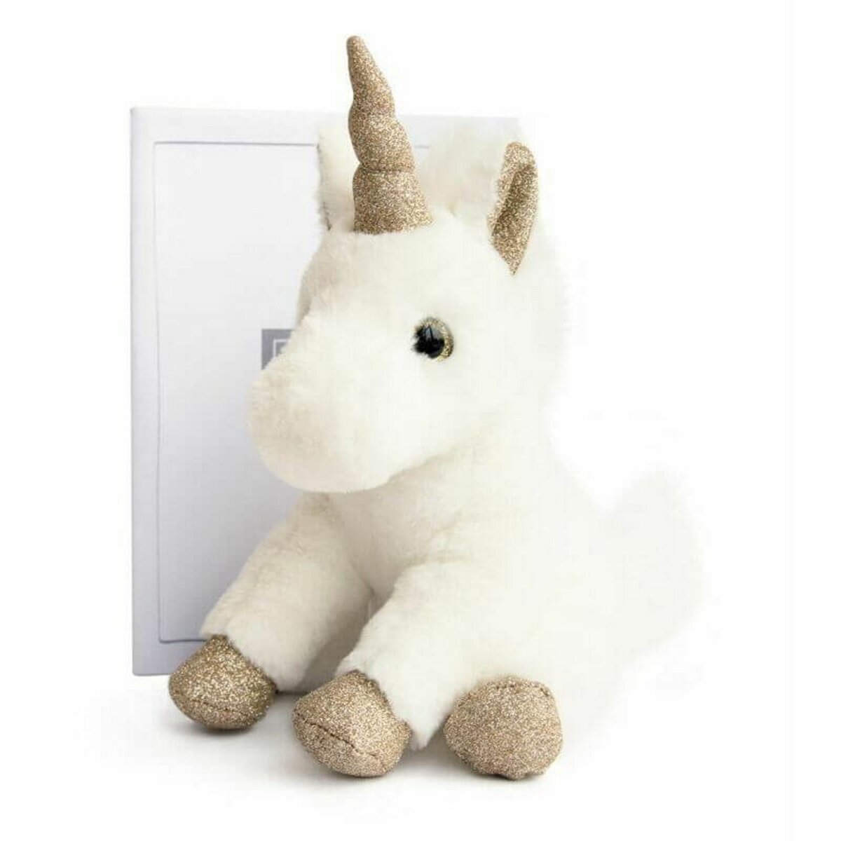 DOUDOU ET COMPAGNIE Licorne or 35cm pas cher Auchan