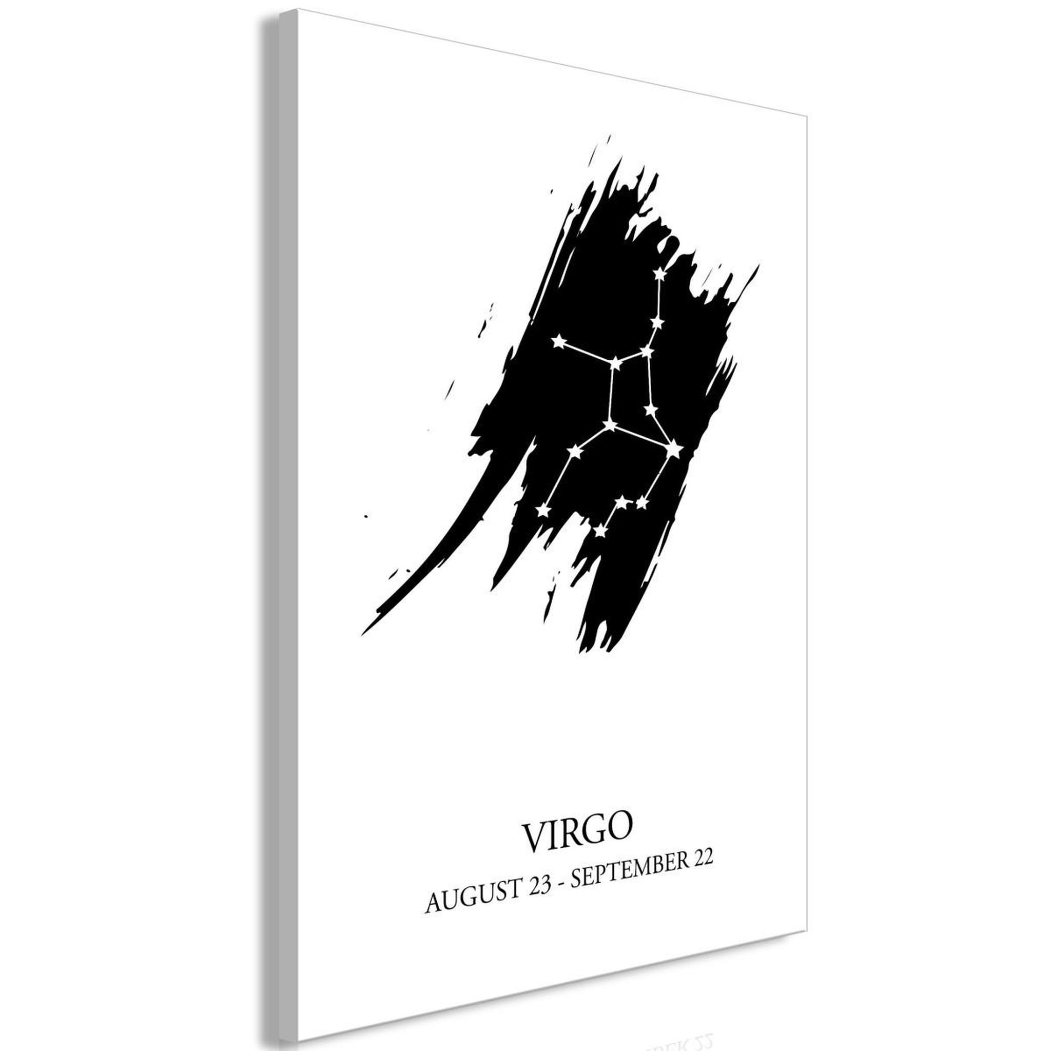 Voir la diapositive 1 : Paris Prix Tableau Imprimé  Zodiac Signs : Virgo