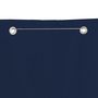 Voir la diapositive 3 : VIDAXL Ecran de balcon Bleu 80x240 cm Tissu Oxford