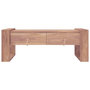 Voir la diapositive 4 : VIDAXL Table basse 110x60x40 cm Bois de teck massif