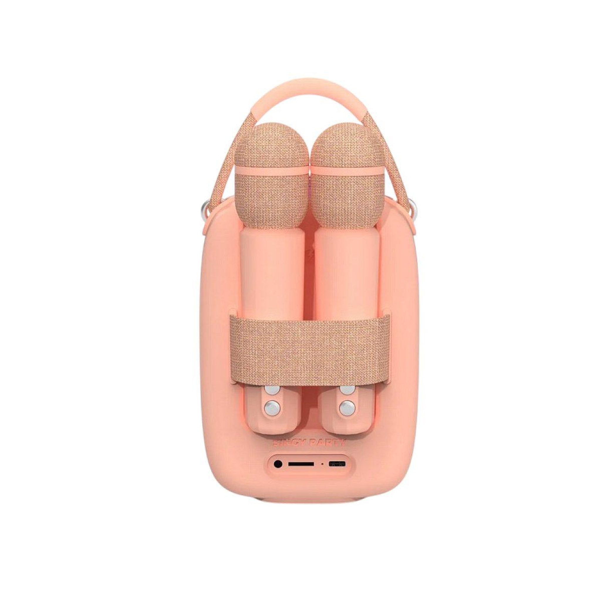 Voir la diapositive 3 : Mob Enceinte et karaoke lumineuse singy party - rose