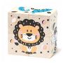 Voir la diapositive 2 : CUBIKA blocs puzzle animaux en bois