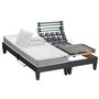 Voir la diapositive 1 : IDLITERIE Ensemble relaxation avec matelas mémoire de forme, couette, oreillers.
