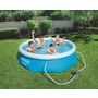 Voir la diapositive 1 : BESTWAY Piscine hors sol Fast Set&trade; diamètre 244 x 66 cm
