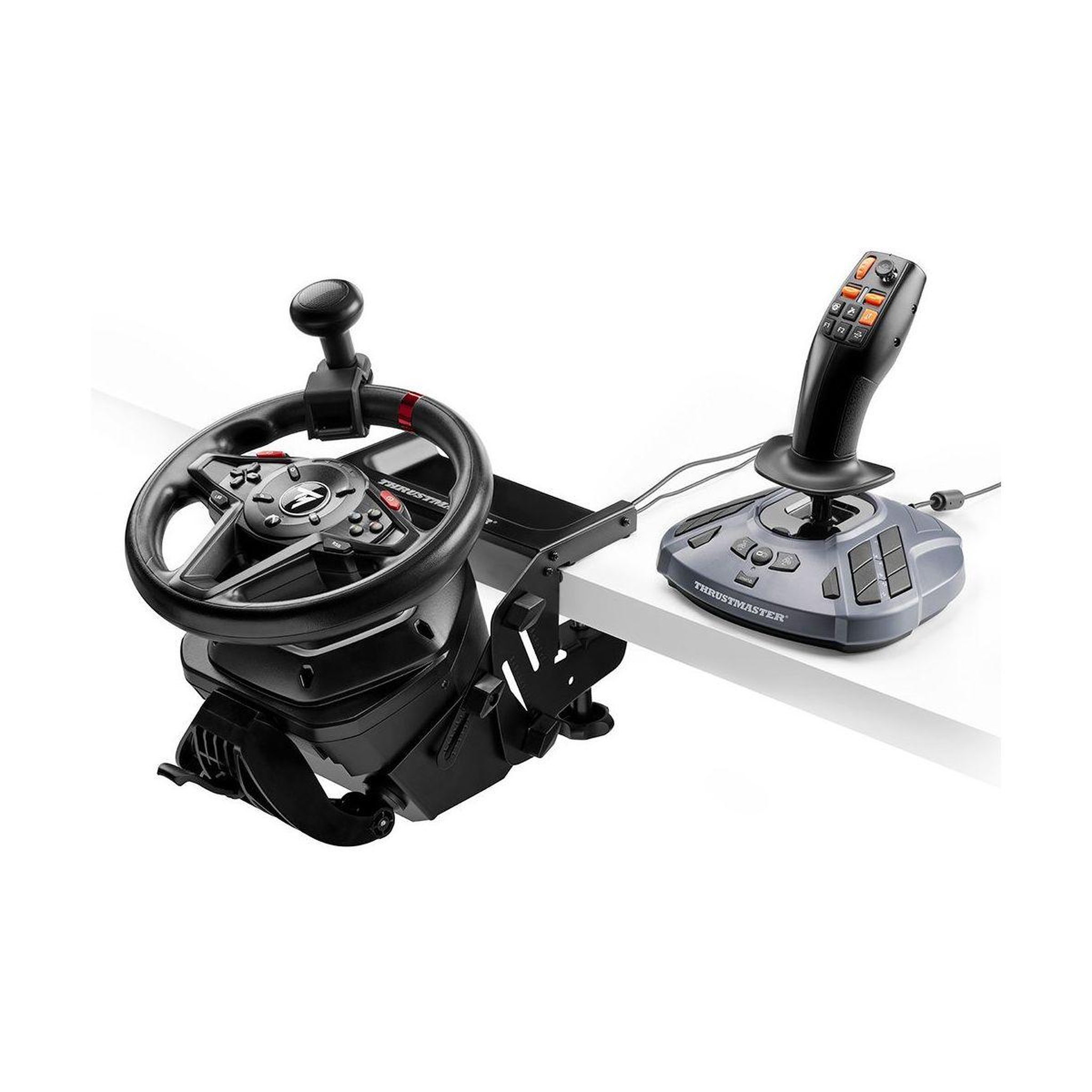 Voir la diapositive 5 : Thrustmaster Joystick joystick simtask farmstick