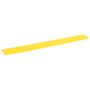 Voir la diapositive 2 : VIDAXL Rampes de protection de cable 4 pcs 98,5 cm Jaune