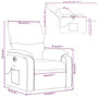 Voir la diapositive 6 : VIDAXL Fauteuil de massage inclinable electrique Rouge bordeaux Tissu