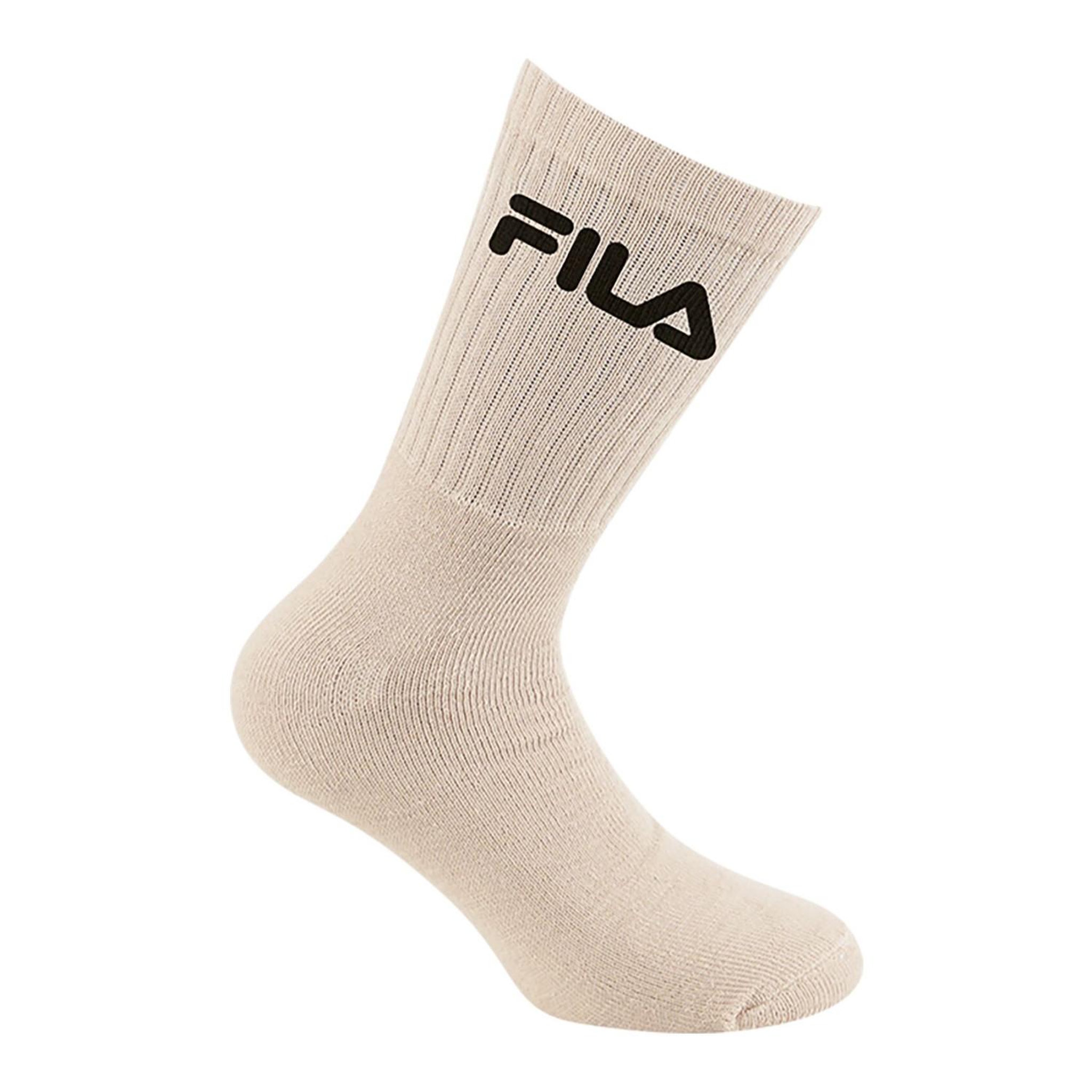 Voir la diapositive 5 : FILA Lot de 6 paires de chaussette tennis homme mocha mousse