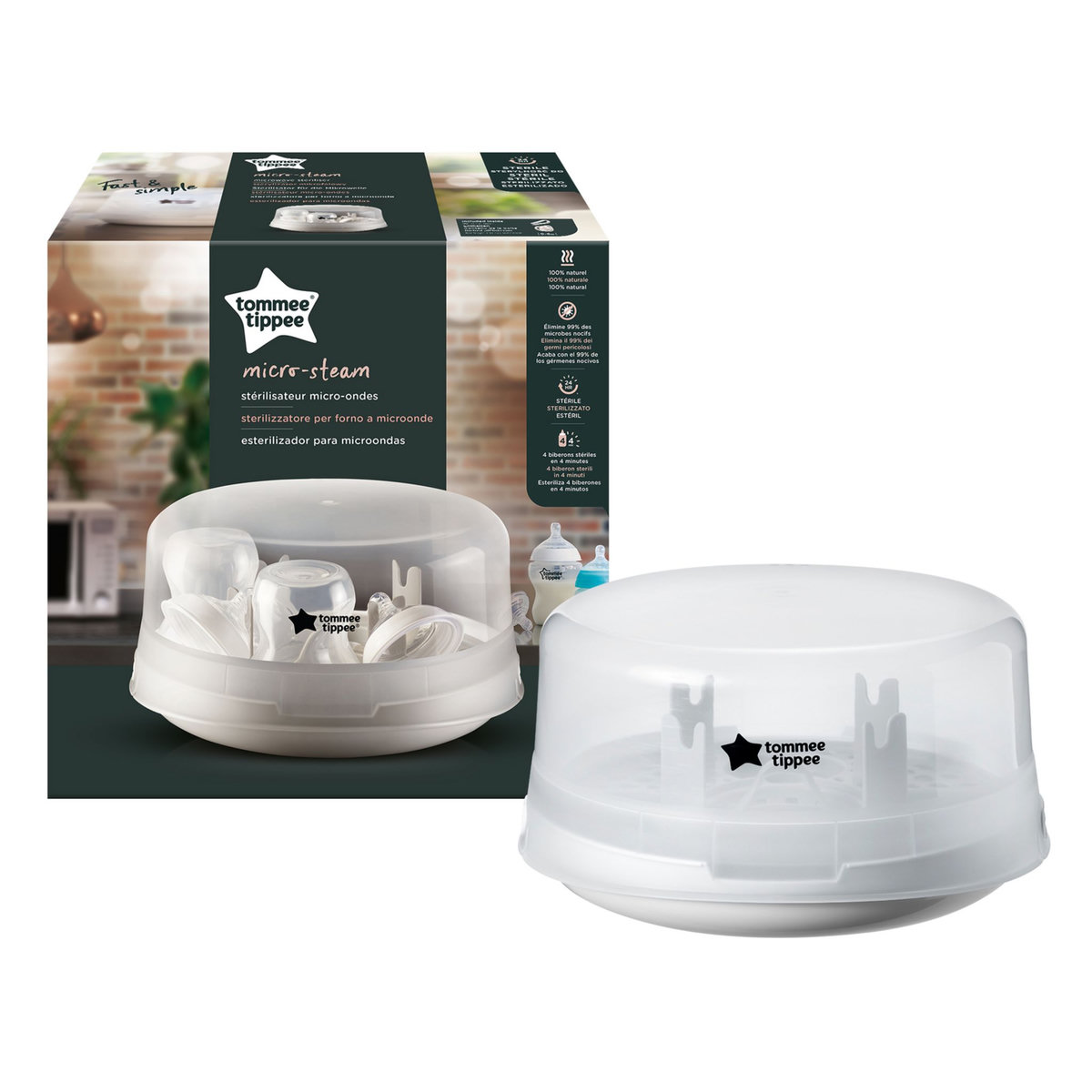 TOMMEE TIPPEE Stérilisateur micro-ondes