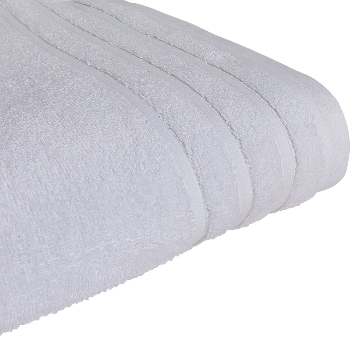 ACTUEL Drap de bain uni en coton bouclé 500 gr/m2