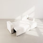 Voir la diapositive 6 : BEST MOBILIER Nicole - canapé d'angle réversible 5 places convertible avec coffre en tissu