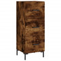 Voir la diapositive 2 : VIDAXL Buffet Chene fume 34,5x34x90 cm Bois d'ingenierie