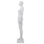 Voir la diapositive 3 : VIDAXL Mannequin femme corps complet base verre Blanc brillant 175 cm