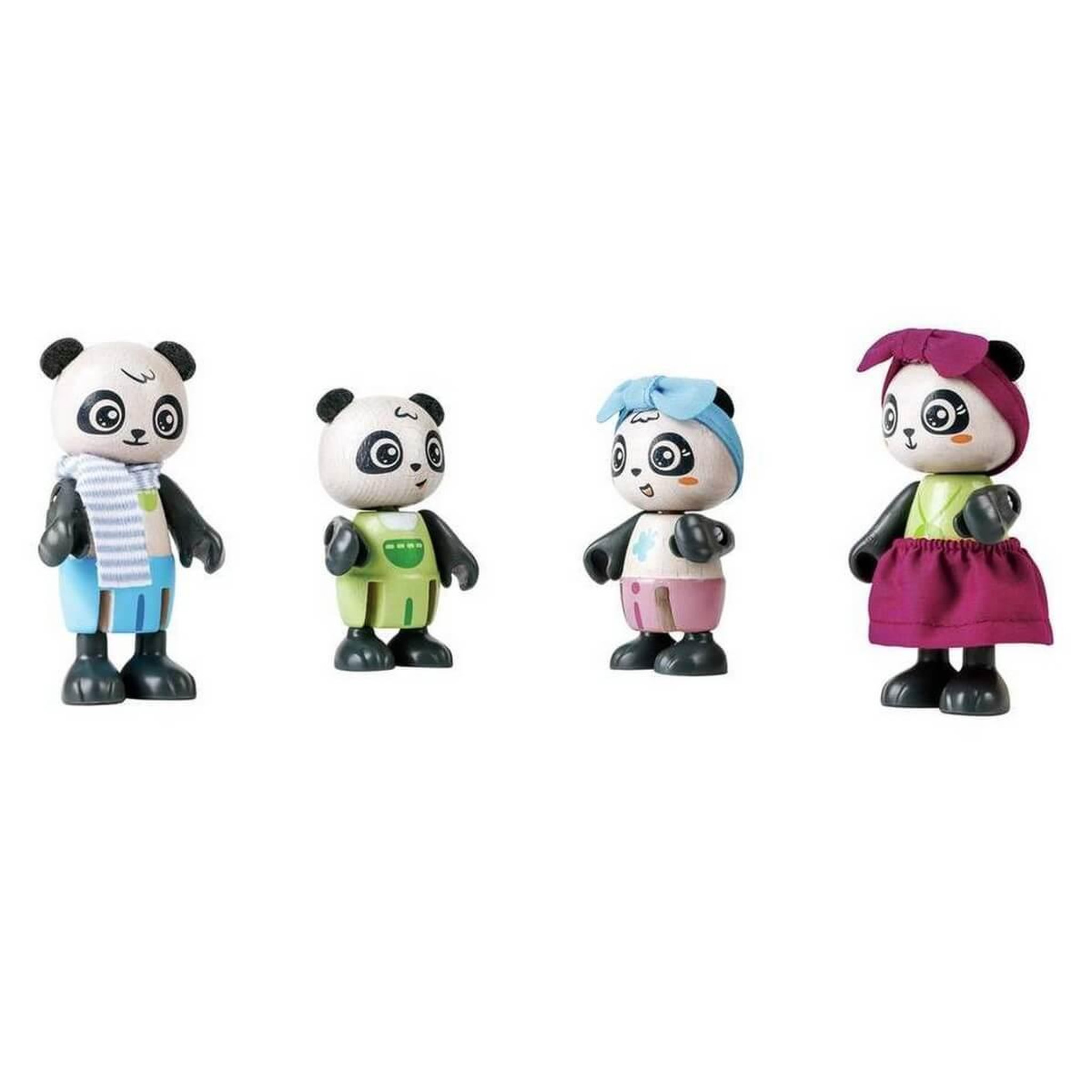 Voir la diapositive 3 : Hape La maison en bambou des pandas