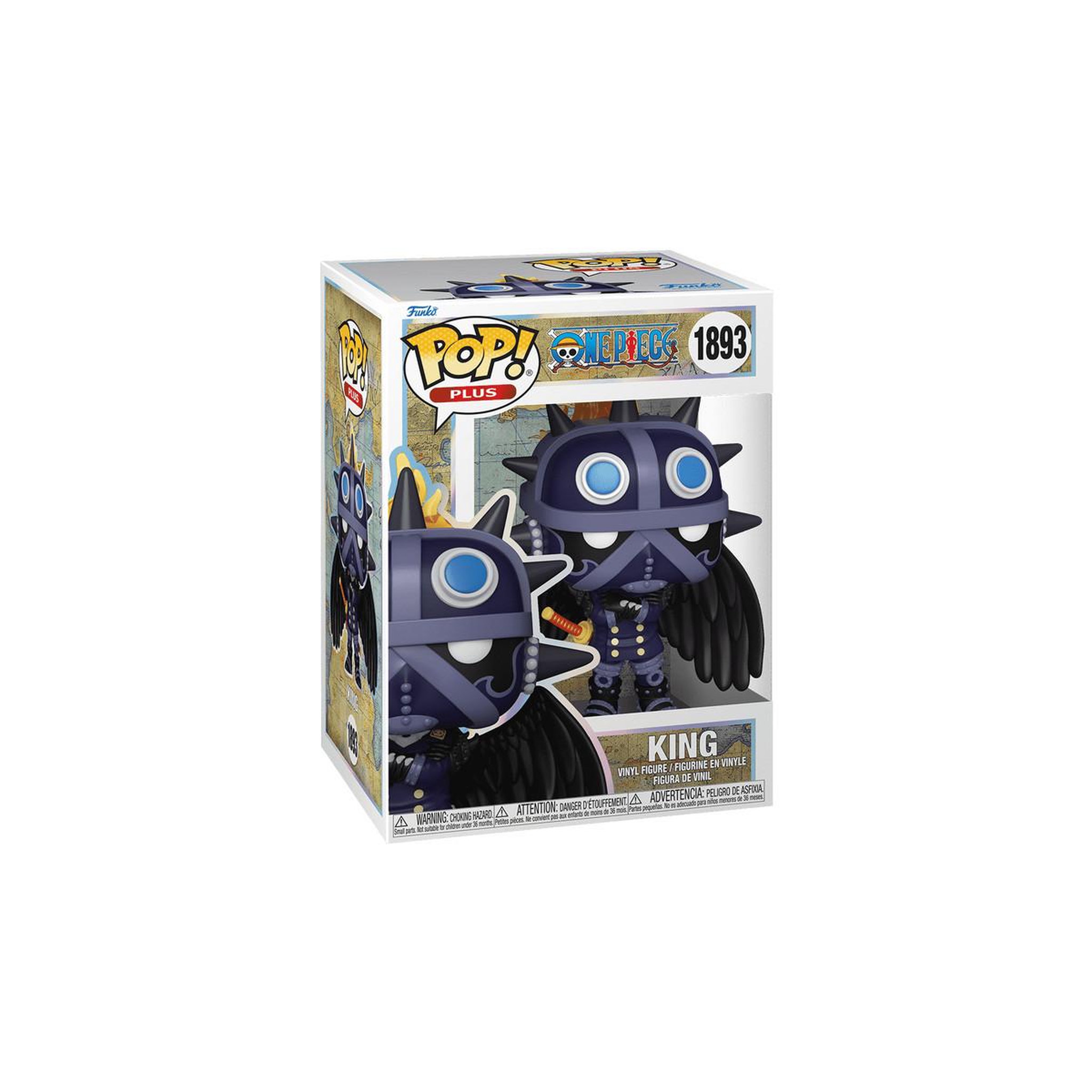 Voir la diapositive 3 : Funko Figurine Funko Pop Plus One Piece King