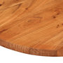 Voir la diapositive 5 : VIDAXL Dessus de table 140x60x2,5 cm ovale bois massif d'acacia